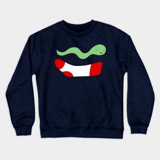 Snake and Sock Crewneck Sweatshirt